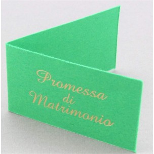 Bigliettini Matrimonio Promessa Sposi Personalizzati per Bomboniera