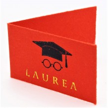 Bigliettini Laurea Stampa Omaggio per Bomboniera