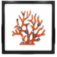 Quadro Albero della Vita Murrine Vetro di Murano Made in Italy