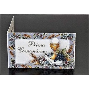 Bigliettini Prima Comunione Personalizzati per Bomboniera