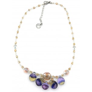 COLLANA IN VETRO DI MURANO ANTICA MURRINA VENEZIANA
