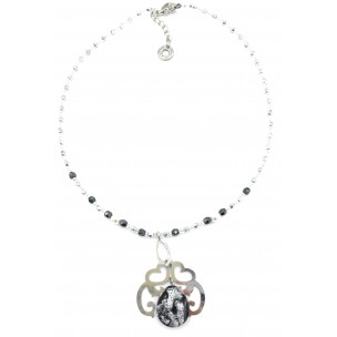 COLLANA IN VETRO DI MURANO ANTICA MURRINA VENEZIANA