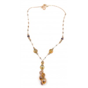COLLANA IN VETRO DI MURANO ANTICA MURRINA VENEZIANA