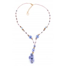 COLLANA IN VETRO DI MURANO ANTICA MURRINA VENEZIANA
