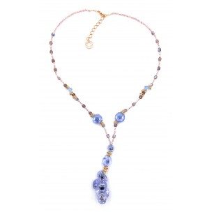 COLLANA IN VETRO DI MURANO ANTICA MURRINA VENEZIANA