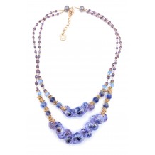 COLLANA IN VETRO DI MURANO ANTICA MURRINA VENEZIANA
