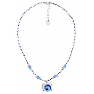 COLLANA IN VETRO DI MURANO ANTICA MURRINA VENEZIANA