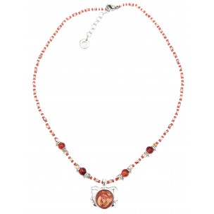 COLLANA IN VETRO DI MURANO ANTICA MURRINA VENEZIANA