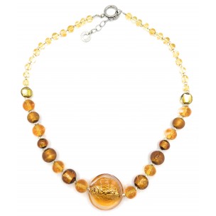 COLLANA IN VETRO DI MURANO ANTICA MURRINA VENEZIANA