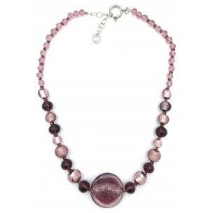 COLLANA IN VETRO DI MURANO ANTICA MURRINA VENEZIANA