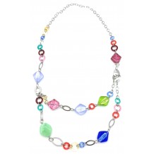 COLLANA IN VETRO DI MURANO ANTICA MURRINA VENEZIANA