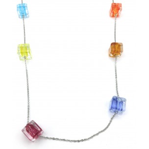 COLLANA IN VETRO DI MURANO ANTICA MURRINA VENEZIANA