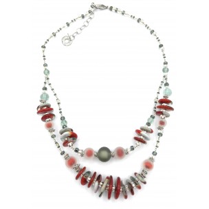 COLLANA IN VETRO DI MURANO ANTICA MURRINA VENEZIANA