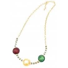 COLLANA IN VETRO DI MURANO ANTICA MURRINA VENEZIANA