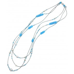 COLLANA IN VETRO DI MURANO ANTICA MURRINA VENEZIANA