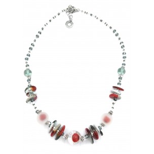 COLLANA IN VETRO DI MURANO ANTICA MURRINA VENEZIANA