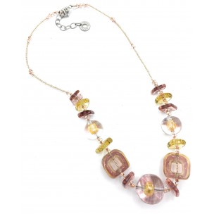 COLLANA IN VETRO DI MURANO ANTICA MURRINA VENEZIANA