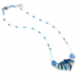 COLLANA IN VETRO DI MURANO ANTICA MURRINA VENEZIANA