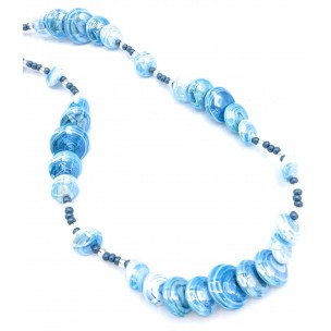 COLLANA IN VETRO DI MURANO ANTICA MURRINA VENEZIANA