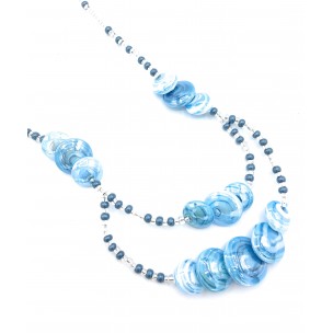 COLLANA IN VETRO DI MURANO ANTICA MURRINA VENEZIANA