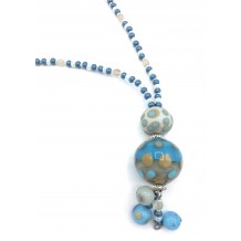 COLLANA IN VETRO DI MURANO ANTICA MURRINA VENEZIANA