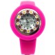 Orologio Donna Verde Acciaio Molla watch in Vetro di Murano Murrina Millefiori Molly