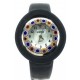Orologio Donna Verde Acciaio Molla watch in Vetro di Murano Murrina Millefiori Molly