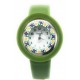 Orologio Donna Verde Acciaio Molla watch in Vetro di Murano Murrina Millefiori Molly