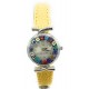 Orologio Donna Rosso Acciaio Molla watch in Vetro di Murano Murrina Millefiori