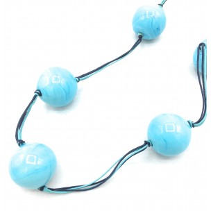 COLLANA IN VETRO DI MURANO ANTICA MURRINA VENEZIANA