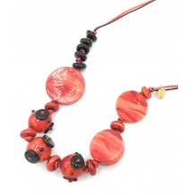 COLLANA IN VETRO DI MURANO ANTICA MURRINA VENEZIANA