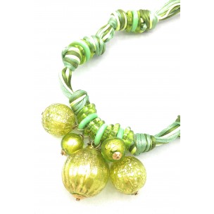 COLLANA IN VETRO DI MURANO ANTICA MURRINA VENEZIANA