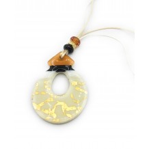 COLLANA IN VETRO DI MURANO ANTICA MURRINA VENEZIANA