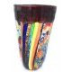 Vaso Canne Con Inserti In Murrine Millefiori