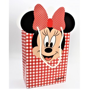  SHOPPERS BUSTA  MINNIE DISNEY  ROSSO