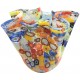 Vaso Fazzoletto Murrine Millefiori  Murano Glasses Made in Italy h 15 diam 17