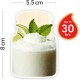 Yankee Candle Candela profumata in giara piccola  Lampone rosso  Durata Fino a 30 Ore 