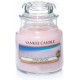 Yankee Candle Candela profumata in giara piccola  Lampone rosso  Durata Fino a 30 Ore 