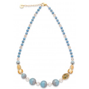 COLLANA IN VETRO DI MURANO ANTICA MURRINA VENEZIANA