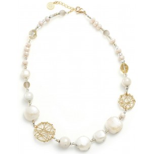 COLLANA IN VETRO DI MURANO ANTICA MURRINA VENEZIANA