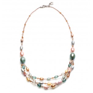 COLLANA IN VETRO DI MURANO ANTICA MURRINA VENEZIANA