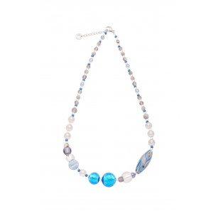 COLLANA IN VETRO DI MURANO ANTICA MURRINA VENEZIANA