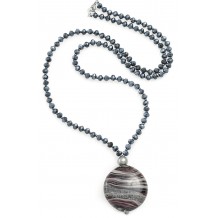 COLLANA IN VETRO DI MURANO ANTICA MURRINA VENEZIANA