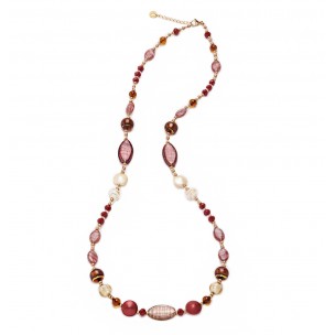 COLLANA IN VETRO DI MURANO ANTICA MURRINA VENEZIANA