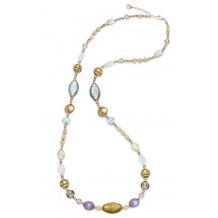 COLLANA IN VETRO DI MURANO ANTICA MURRINA VENEZIANA