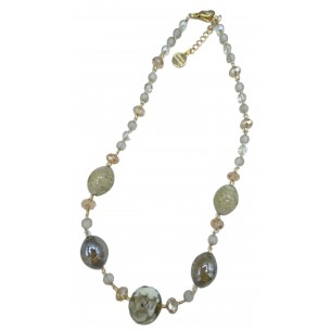 COLLANA IN VETRO DI MURANO ANTICA MURRINA VENEZIANA