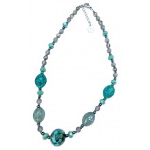 COLLANA IN VETRO DI MURANO ANTICA MURRINA VENEZIANA
