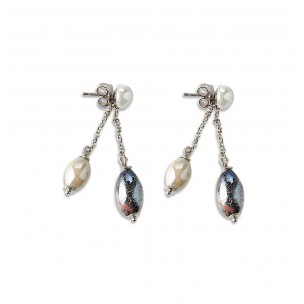 Orecchini   Donna  Antica Murrina Veneziana Murano OR532A15 Glass Made in Italy 