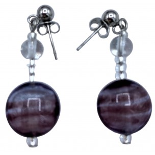 Orecchini   Donna  Antica Murrina Veneziana Murano OR164A27    Glass Made in Italy 