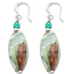 Orecchini   Donna  Antica Murrina Veneziana Murano   OR657A42 Glass Made in Italy 